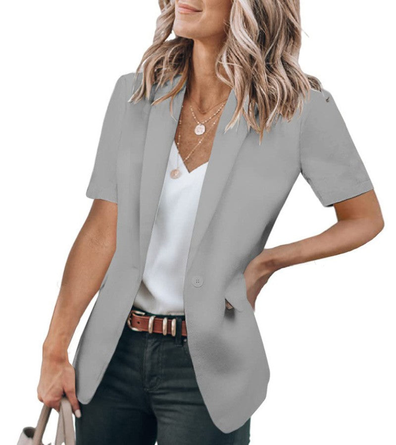 Sabella - Modern Short Sleeve Blazer