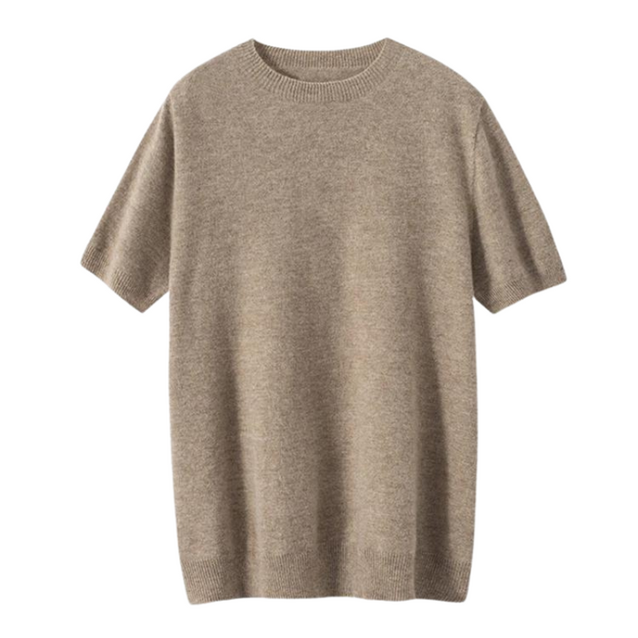 Men’s Knit Crewneck T-Shirt | Lightweight Short-Sleeve Top
