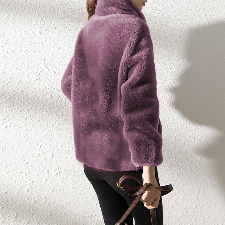 Moon - Quilted Coat with Stand-Up Collar