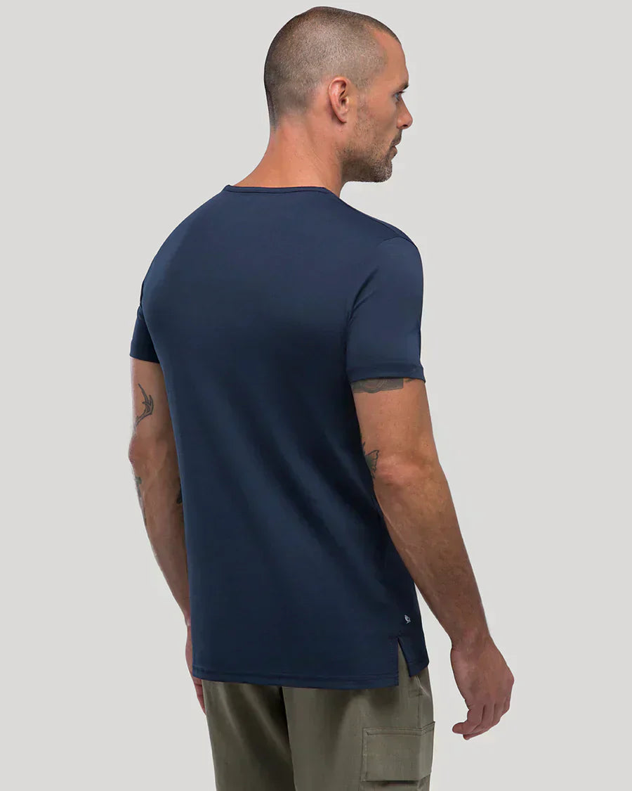 Men’s Essential Crew Neck T-Shirt | Ultra-Soft Cotton Blend | Slim Fit