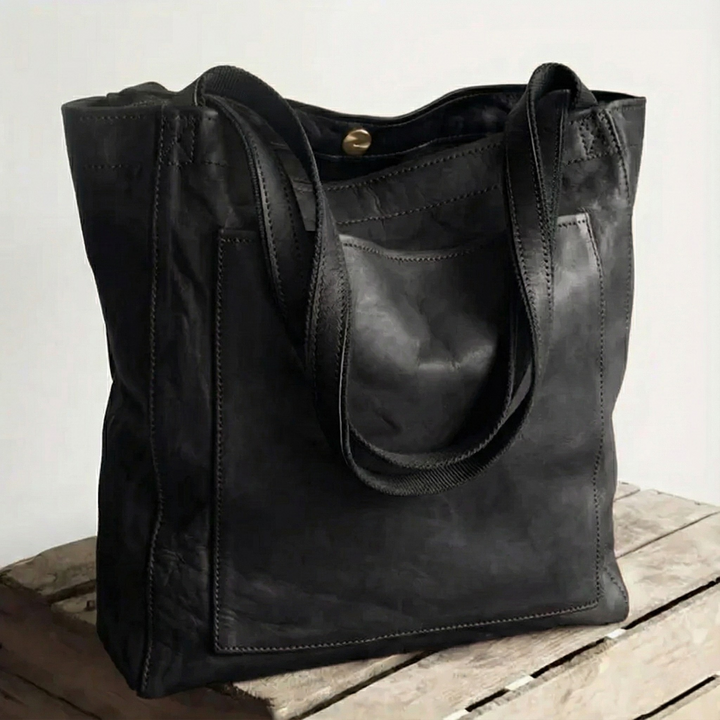 Lorena™ | Modern & Elegant Leather Tote Bag