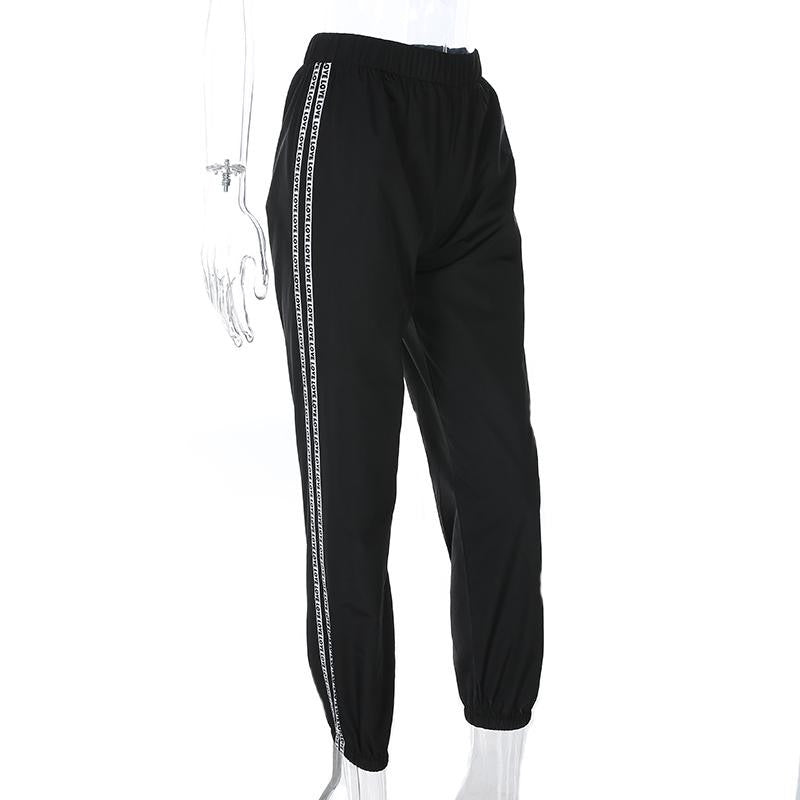 Sporty Jogger Pants | Contrast Side Stripes | Lightweight Fabric | Activewear Essential