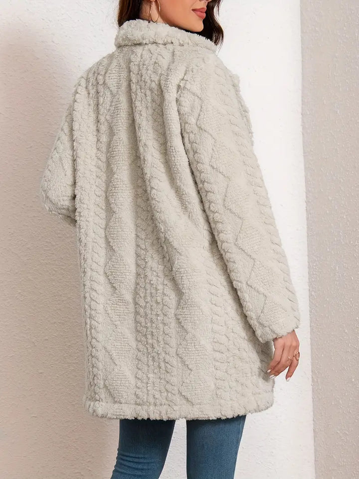 Léa - Women's faux fur coat