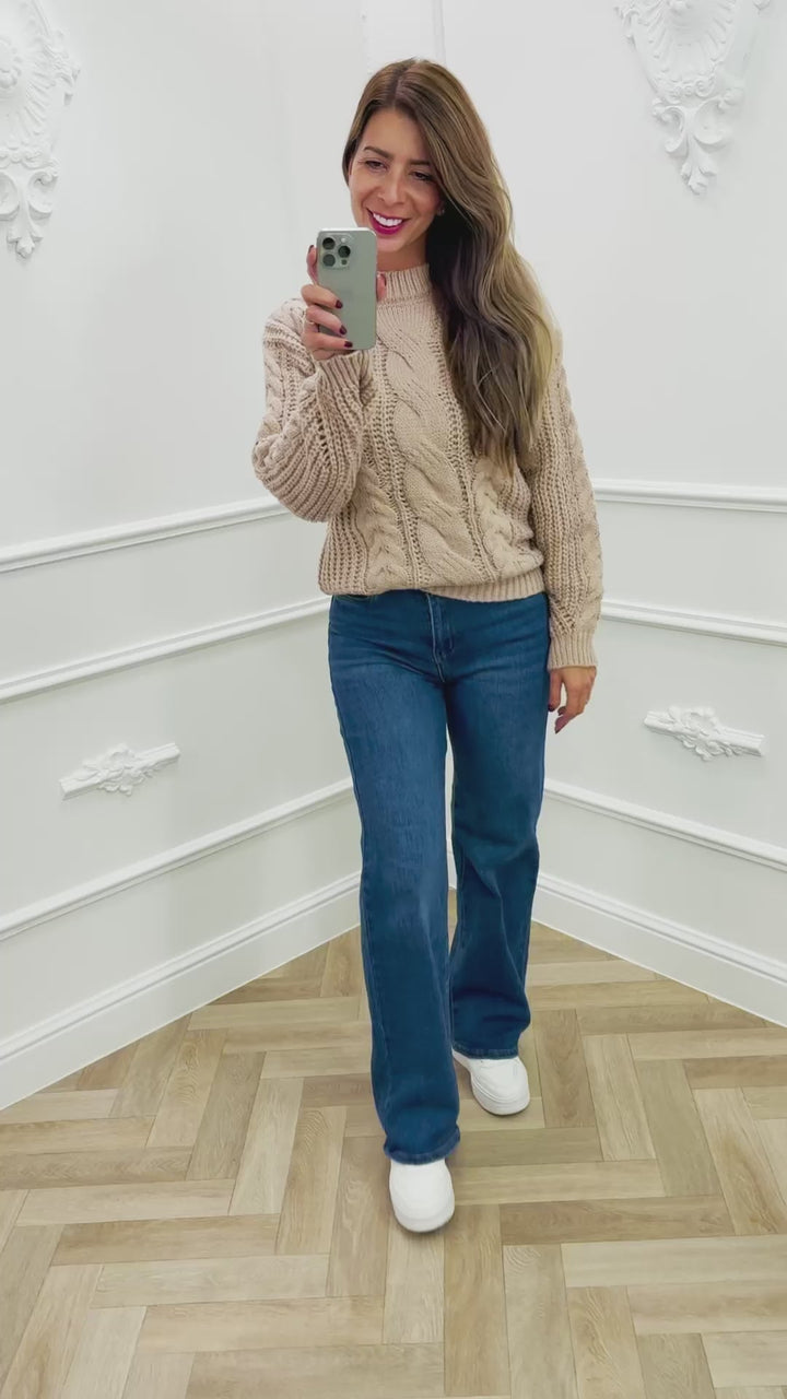 Chantae - Women's Loose Knit Sweater