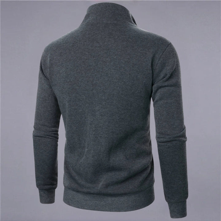 Men’s Zip-Up Track Jacket | Lightweight Performance Knit | Minimalist Athletic Layer