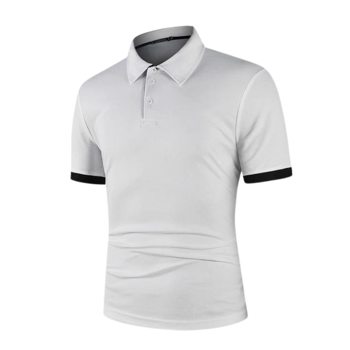Men’s Stretch Performance Polo Shirt | Moisture-Wicking Knit | Smart Casual Golf & Workwear Canada