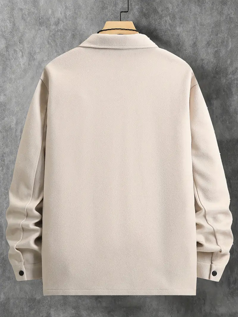 Men’s Overshirt Jacket | Wool-Blend Shacket | Smart Casual Layer