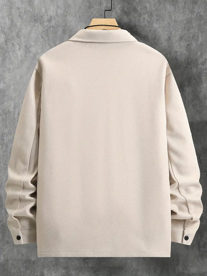 Men’s Overshirt Jacket | Wool-Blend Shacket | Smart Casual Layer