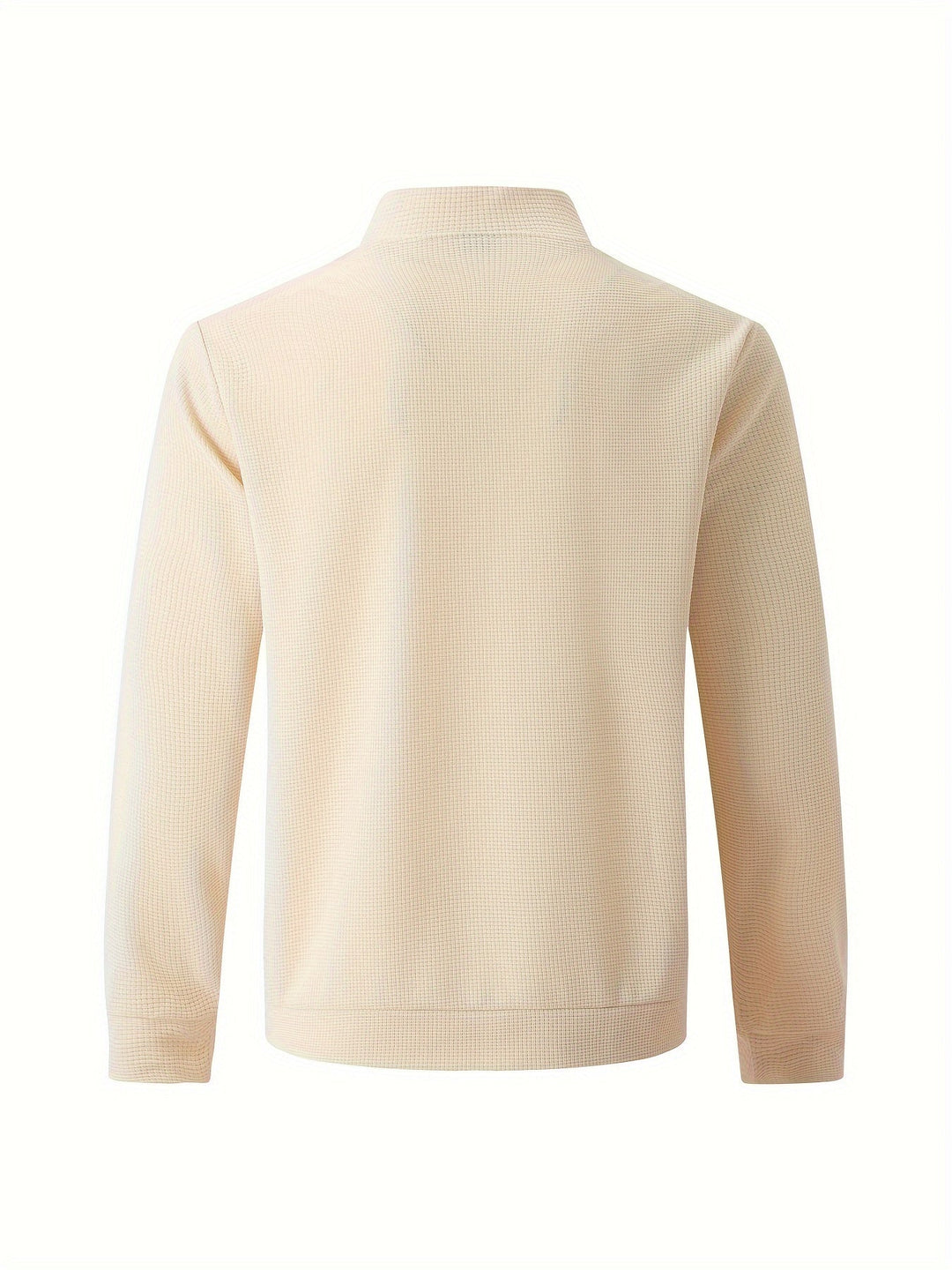 Men's Textured Knit Bomber Jacket | Casual Zip-Up | Lightweight Streetwear Layer