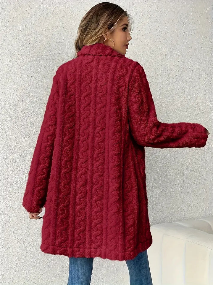 Léa - Women's faux fur coat