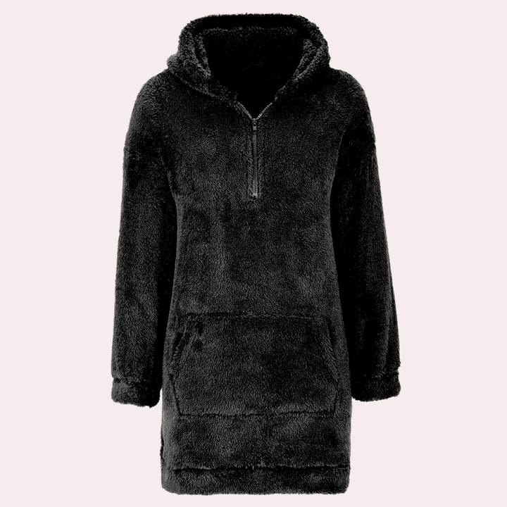 Oversized Sherpa Hoodie | Ultra-Soft & Warm | Plush Fleece | Loungewear