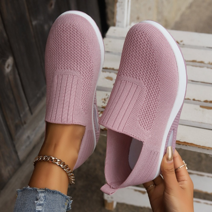 Lunara – Comfort Wedge Slip-On Sneakers