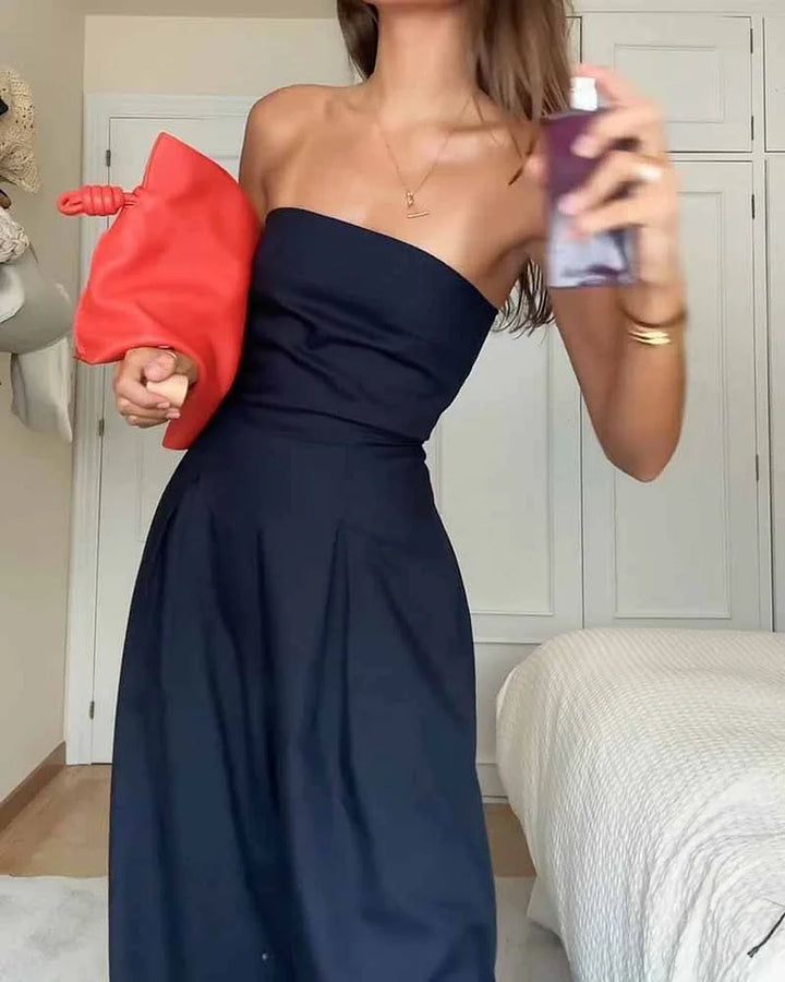 Marta - Combinaison élégante à épaules dénudées