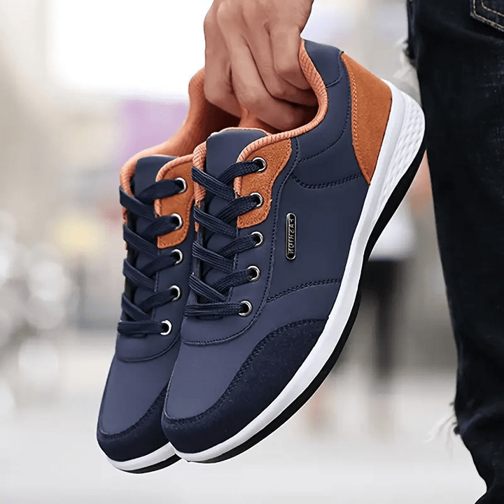 Contrast Panel Athletic Sneaker