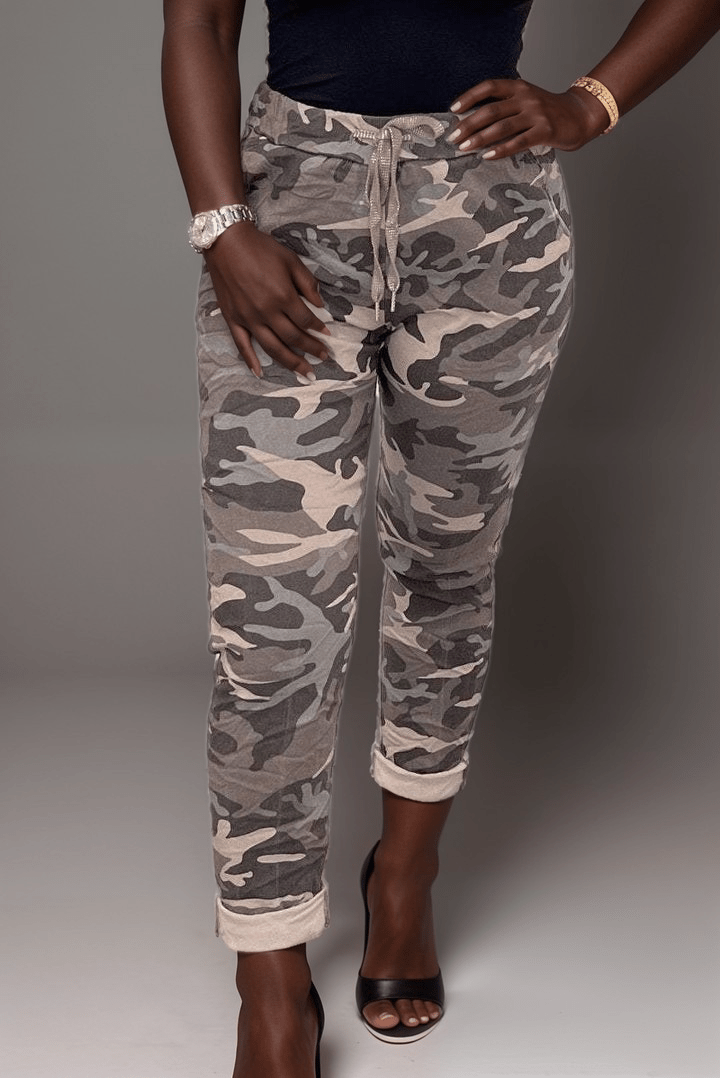 Camouflage Jogger Pants | Multicolour | Casual Wear | Cotton Blend