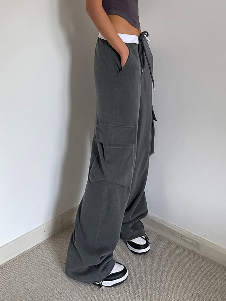 Cargo-Style Jersey Pants | Soft Cotton Blend | Casual Comfort