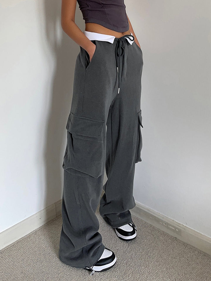 Cargo-Style Jersey Pants | Soft Cotton Blend | Casual Comfort