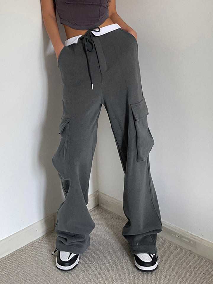 Cargo-Style Jersey Pants | Soft Cotton Blend | Casual Comfort