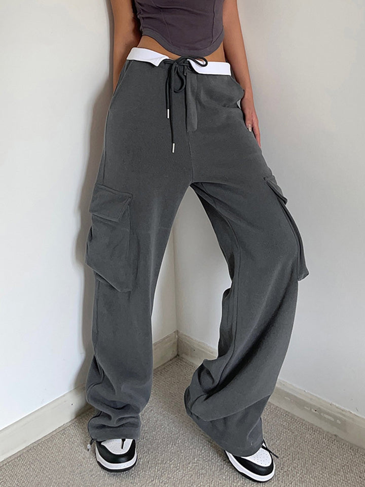 Cargo-Style Jersey Pants | Soft Cotton Blend | Casual Comfort