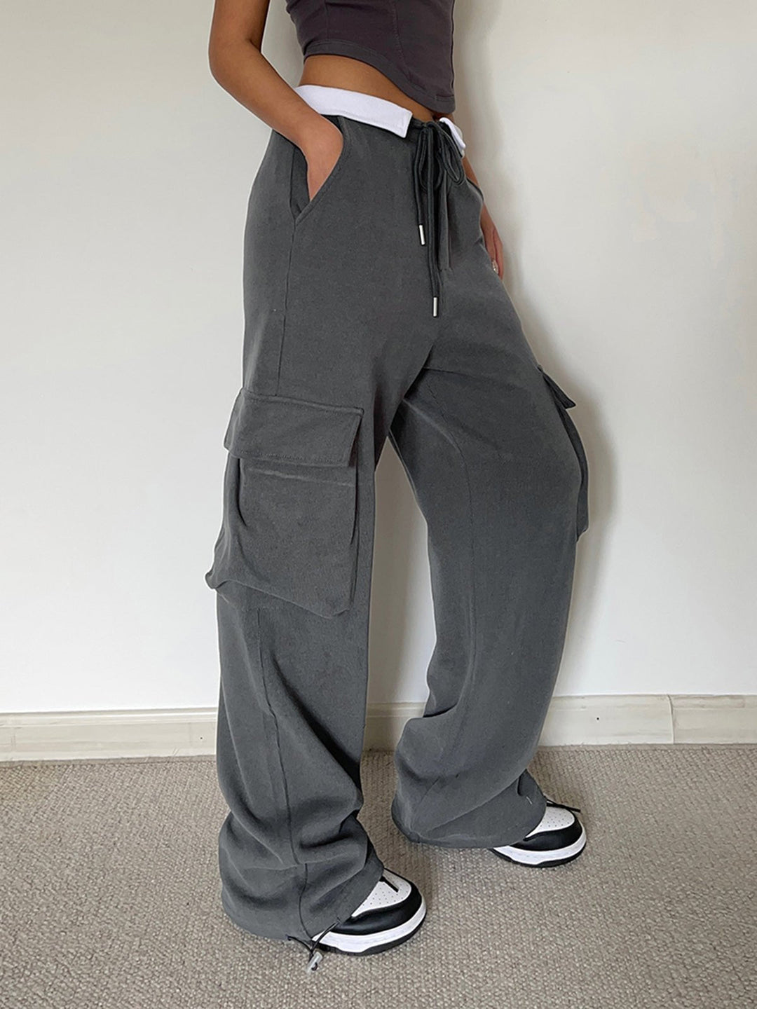 Cargo-Style Jersey Pants | Soft Cotton Blend | Casual Comfort