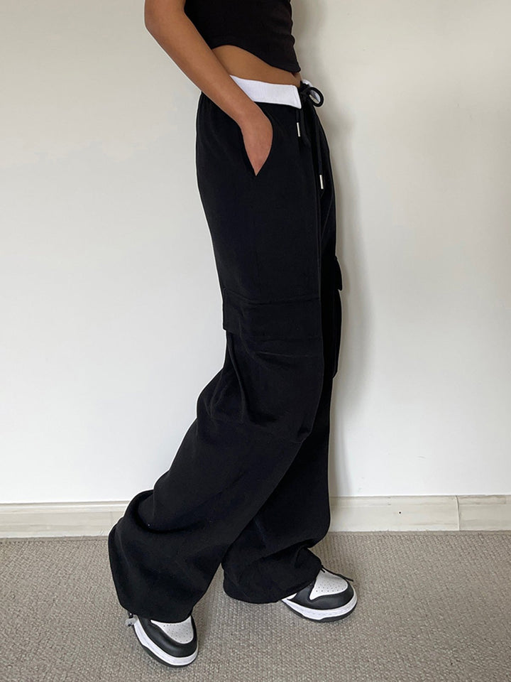 Cargo-Style Jersey Pants | Soft Cotton Blend | Casual Comfort