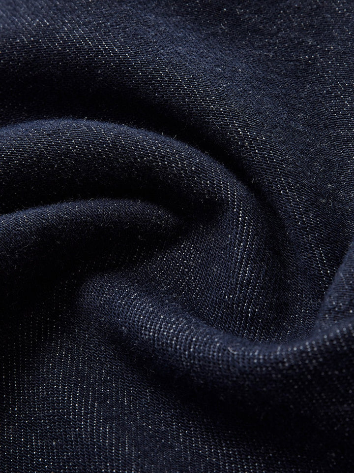 High-Rise Wide-Leg Denim Jeans | Cotton Blend | Casual Chic