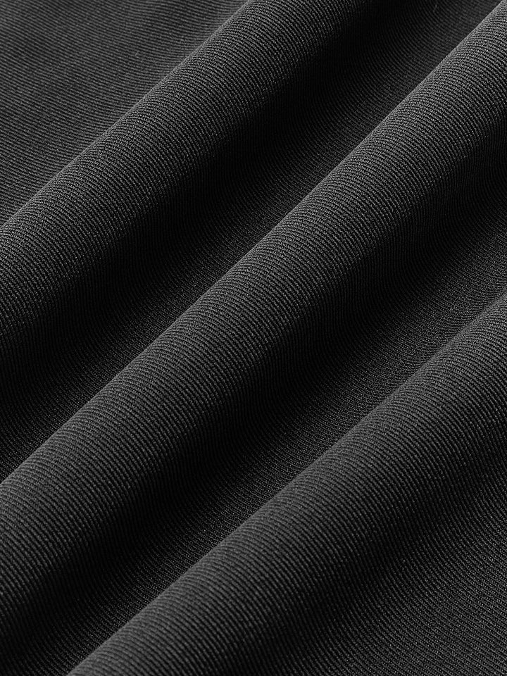 Pantalon taille haute à jambes larges | Mélange de polyester | Idéal pour le bureau