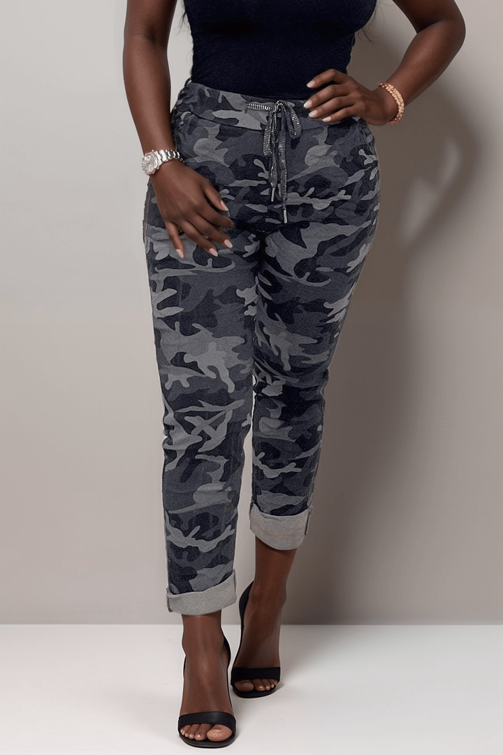 Camouflage Jogger Pants | Multicolour | Casual Wear | Cotton Blend