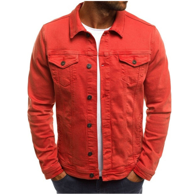 Men’s Denim Jacket | Classic Casual Cotton Outerwear