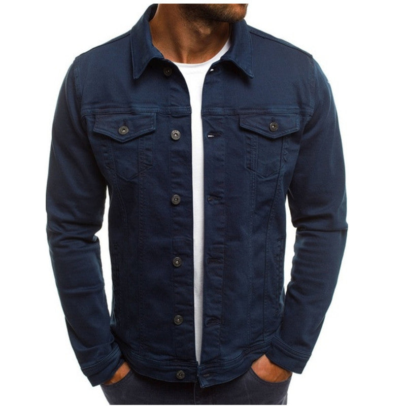 Men’s Denim Jacket | Classic Casual Cotton Outerwear