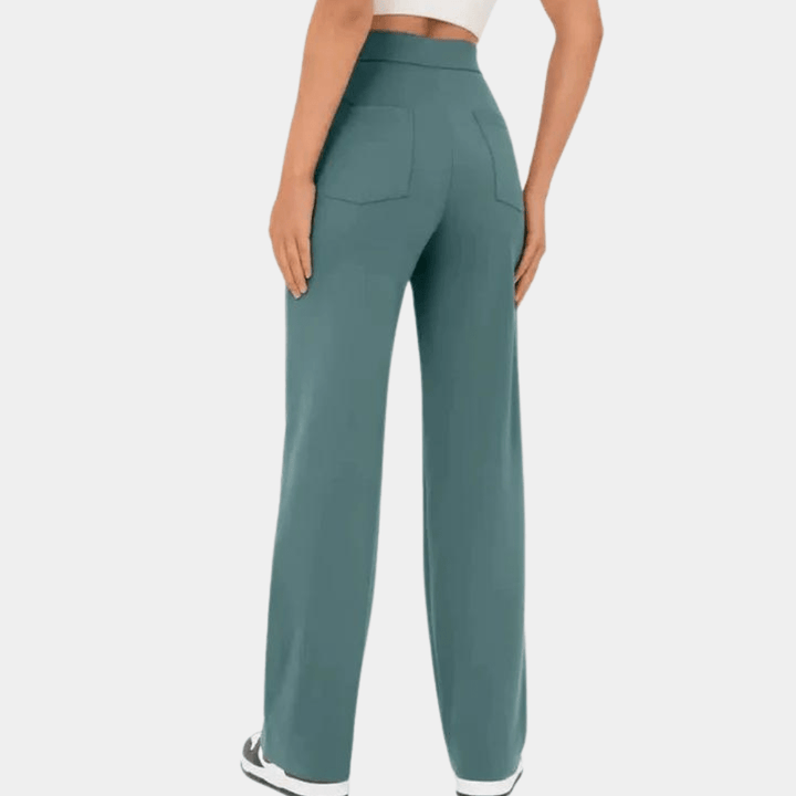 High-Waisted Wide-Leg Pants | Trendy & Comfortable | Soft Fabric | Casual & Streetwear
