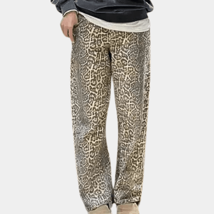 Leopard Print Lounge Pants | Soft & Stylish | Relaxed Fit | Casual Comfort