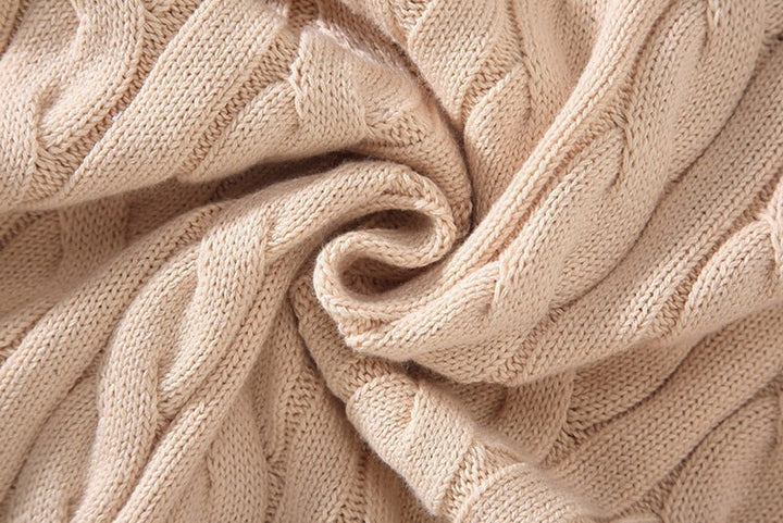 Cable Knit Half-Zip Sweater | Midweight Cotton Blend | Casual Fall Layer