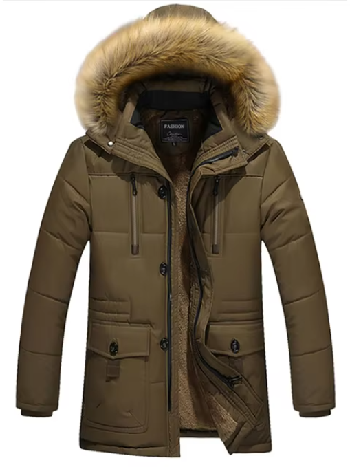 Fur Hood Insulated Parka | Men’s Winter Coat Canada