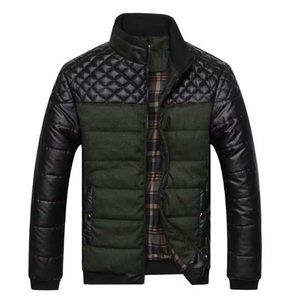 Quilted Panel Puffer Jacket | Men’s Insulated Casual Outerwear Canada