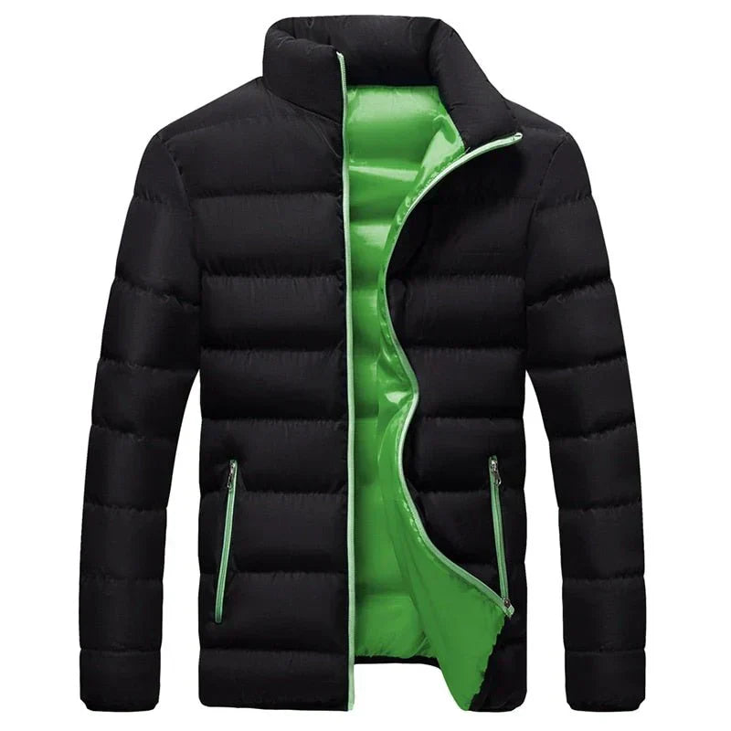 Men’s Lightweight Puffer Jacket | Insulated Zip-Up for Cold Weather Layers