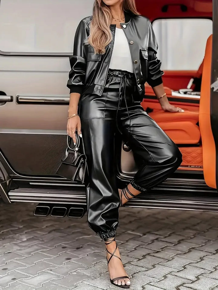 Oralisse - Elegant and Modern Faux Leather Set