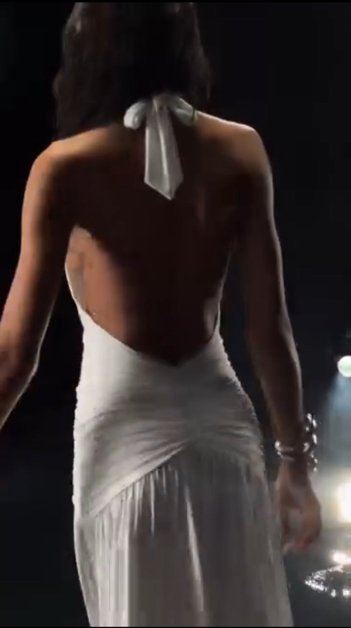 Julissa - Long Backless Dress - Elegant Seduction in Every Step