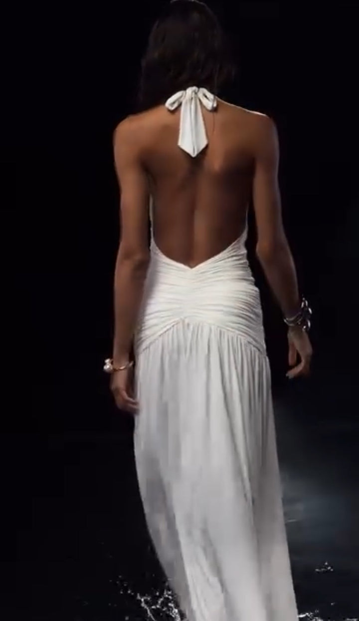 Julissa - Long Backless Dress - Elegant Seduction in Every Step