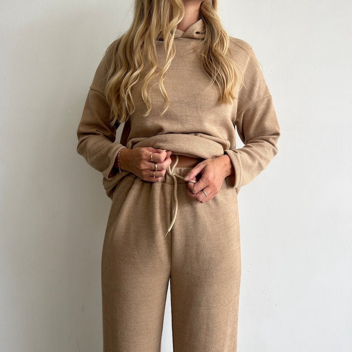 Relaxed Fit Lounge Set | Cozy Two-Piece | Soft Knit Fabric