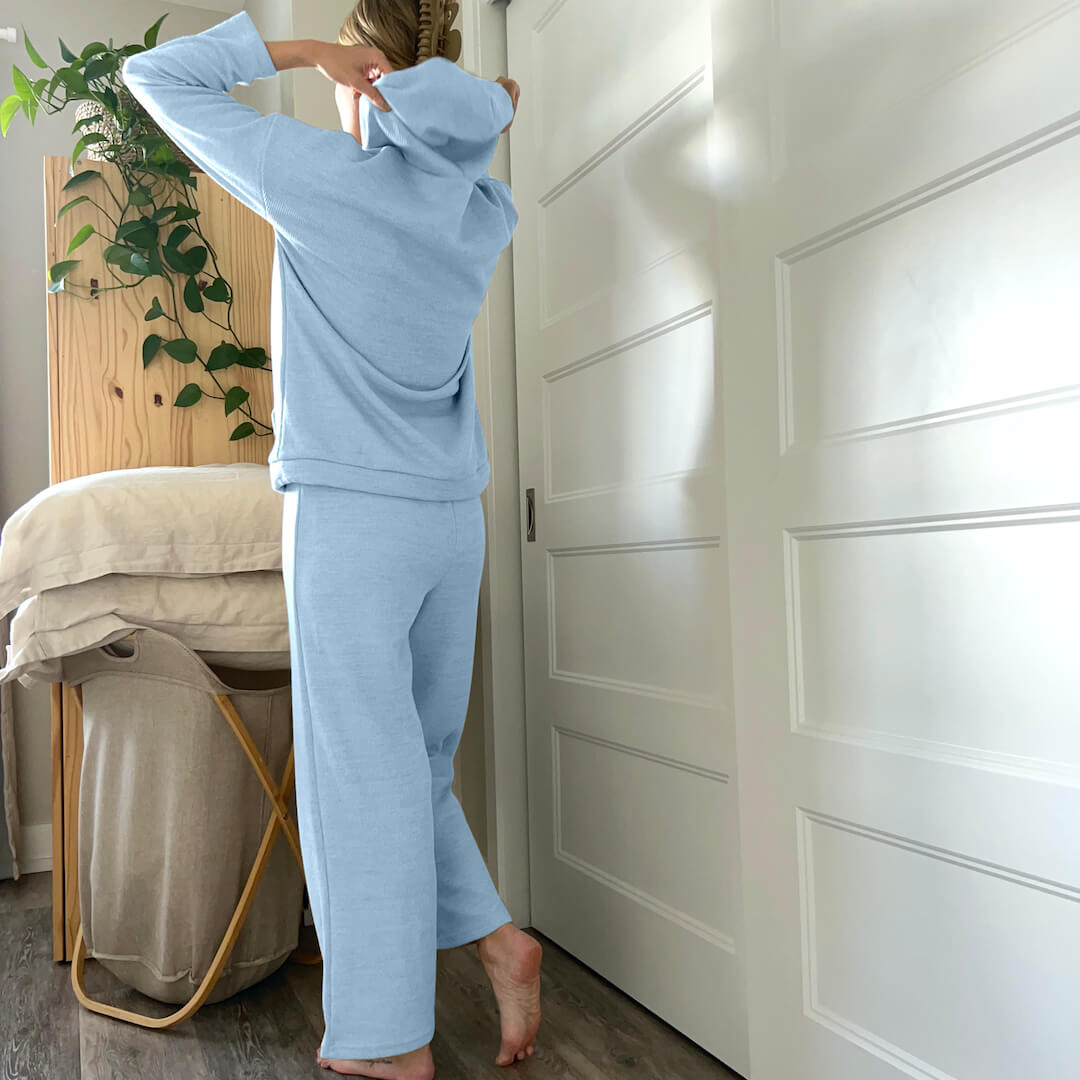 Relaxed Fit Lounge Set | Cozy Two-Piece | Soft Knit Fabric