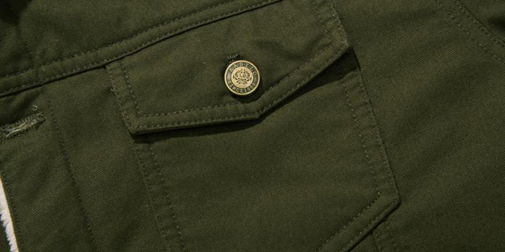 Men’s Sherpa Denim Jacket | Lined Trucker Style | Cold Weather Outerwear