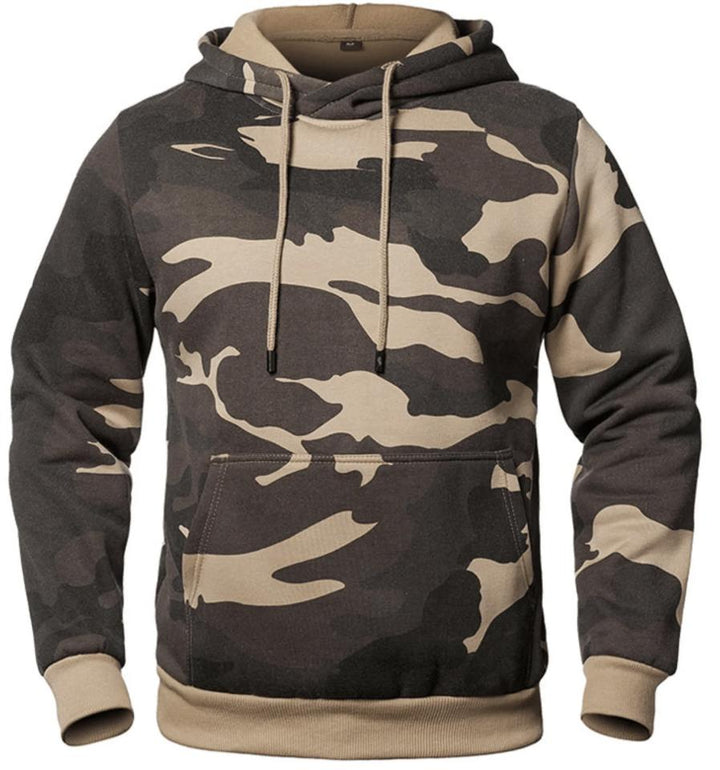Men’s Camouflage Hoodie | Pullover Fleece | Casual Streetwear Layer