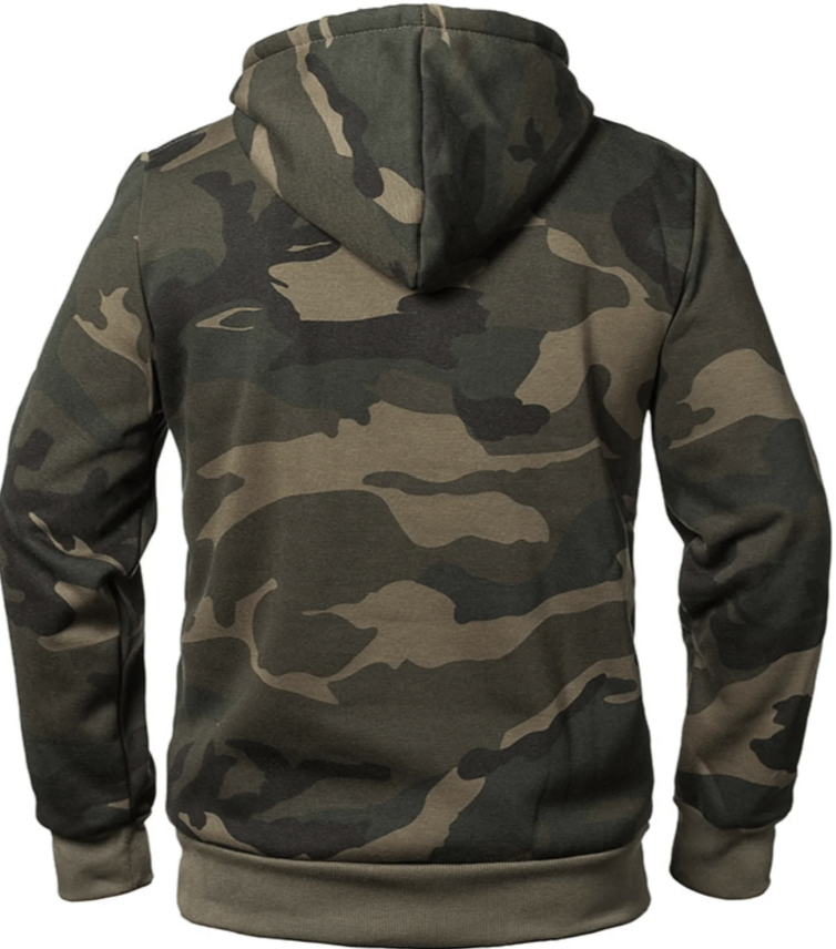 Men’s Camouflage Hoodie | Pullover Fleece | Casual Streetwear Layer
