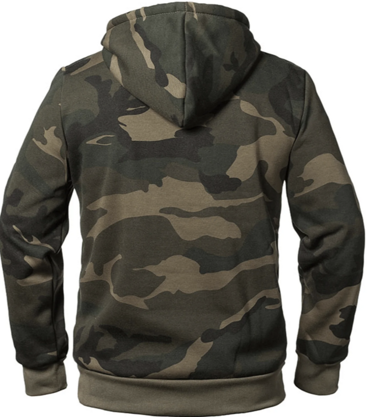 Men’s Camouflage Hoodie | Pullover Fleece | Casual Streetwear Layer
