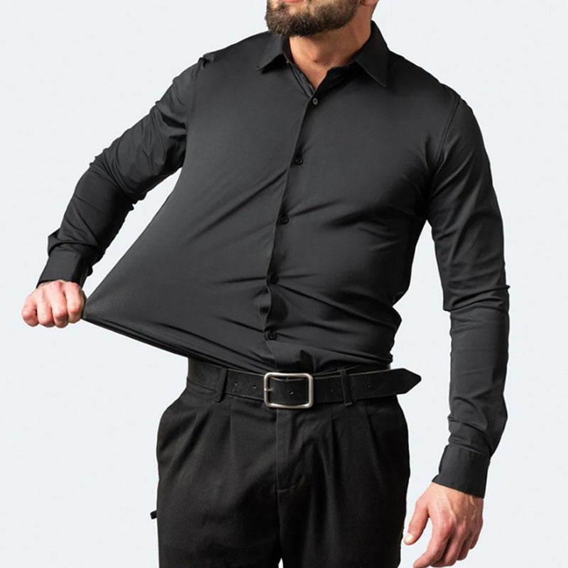 Men’s Dress Shirt | Slim Fit | Long Sleeve Button-Up
