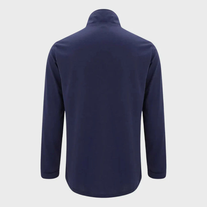 Sweat-shirt à col zippé | Molleton stretch mi-lourd | Coupe athlétique décontractée