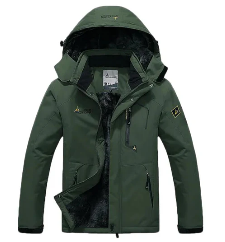 Men’s Waterproof Outdoor Jacket | Windbreaker Shell | Multi-Pocket Design