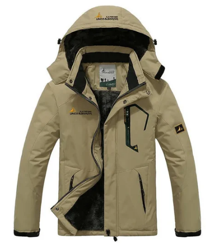 Men’s Waterproof Outdoor Jacket | Windbreaker Shell | Multi-Pocket Design