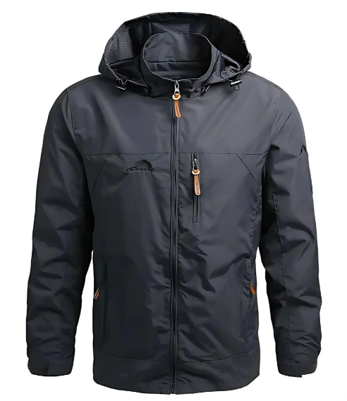 Men’s Lightweight Outdoor Windbreaker | Water-Resistant Hooded Jacket | Casual Travel Layer